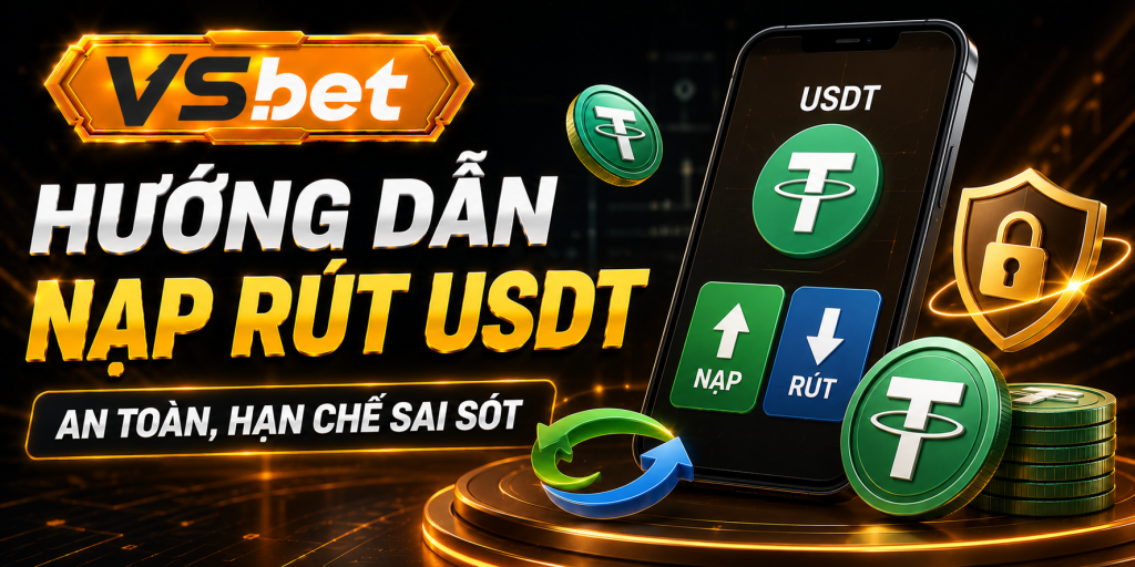 Hướng Dẫn Nạp Rút USDT An Toàn, Hạn Chế Sai Sót